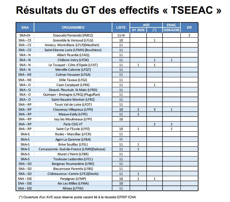 GT Effectifs TSEEAC